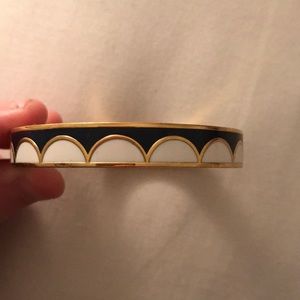 Navy and white kate spade bracelet